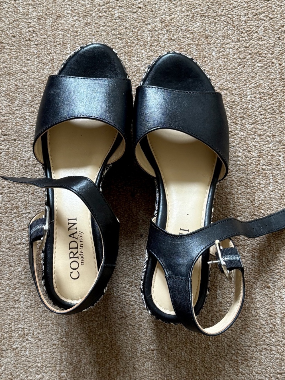 CORDANI Women Sandals size 8.5
